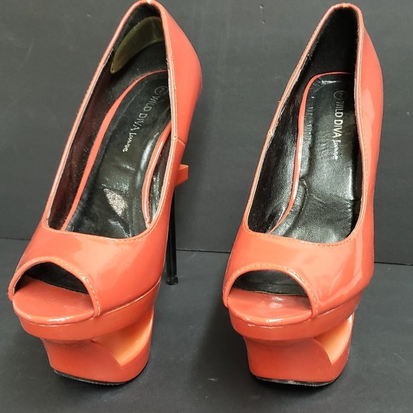Wild Diva Lounge Stiletto Heel Platform - Picture 5 of 11